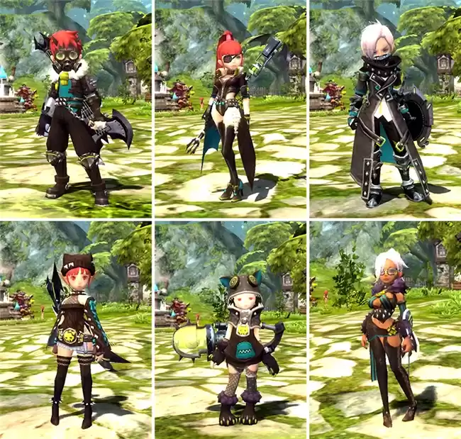 黑暗音乐家时装展示