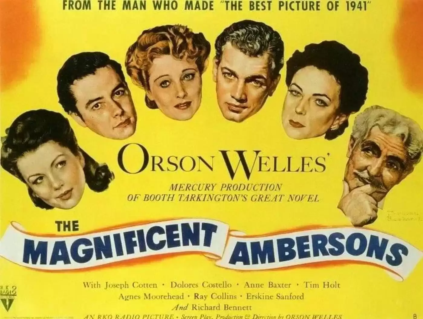 《伟大的安巴逊》(1942) 海报