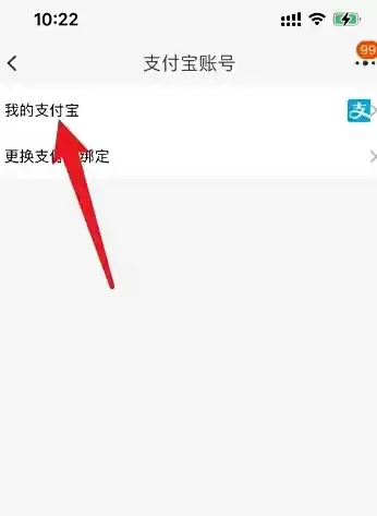 我的支付宝界面