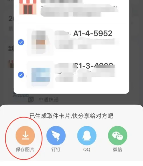 保存图片选项