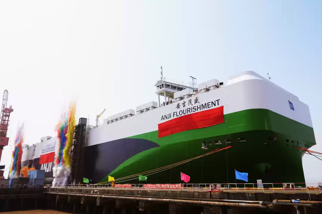 上汽集团安吉物流打造全球最大整车运输船队