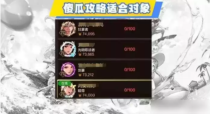 安徒恩团本难度分布