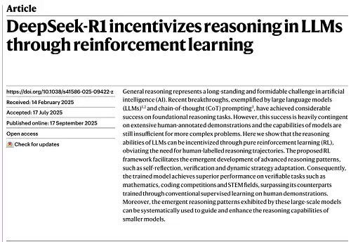 DeepSeek-R1论文截图