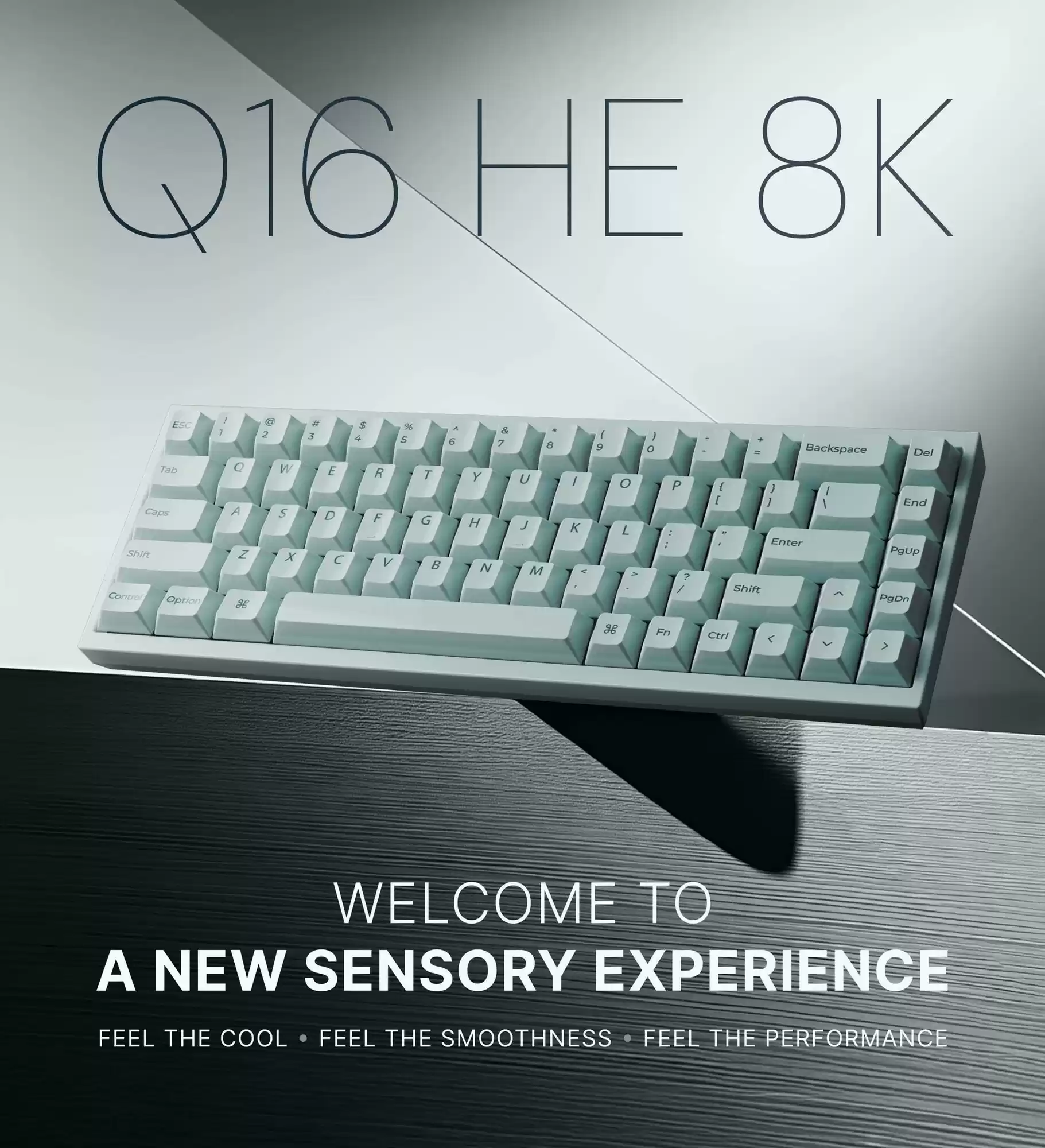 Keychron发布全球首款全陶瓷机械键盘Q16