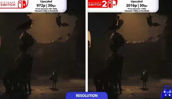 小小梦魇3对比实测：Switch2画质飞跃引热议