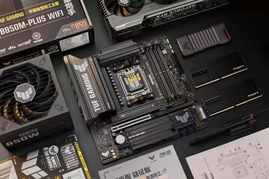 华硕B850重炮手WIFI主板