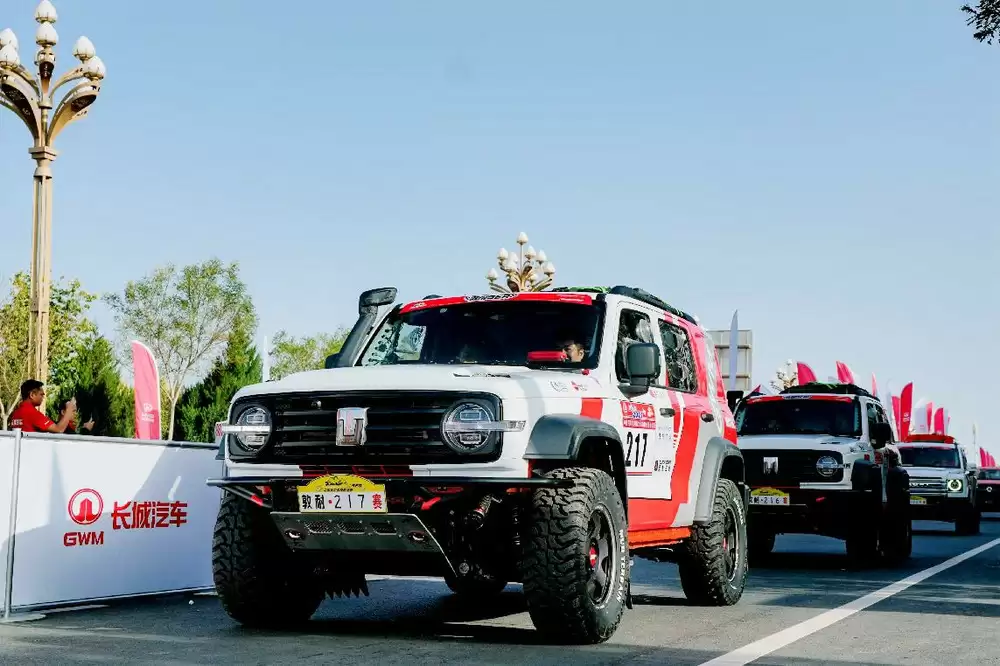 坦克车队赛前准备