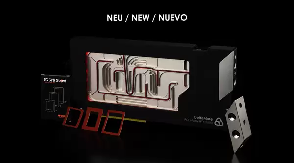 暴力熊首款显卡水冷头