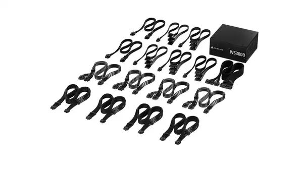 带四块显卡没压力！海盗船推出3000W电源：定价超4200元