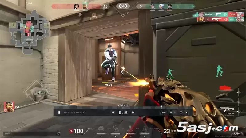 国服10.9上线!《无畏契约》回放功能重磅来袭:多视角/8倍速自由掌控!