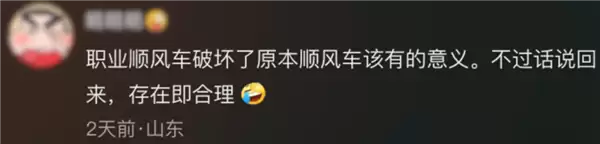 反对职业司机的评论