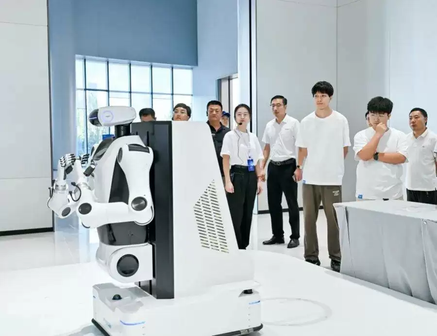 双臂装箱工作站