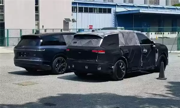 蔚来ES9谍照细节