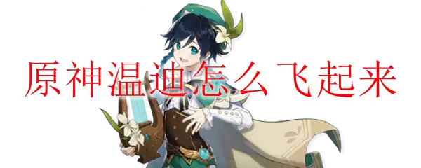 原神温迪飞行演示