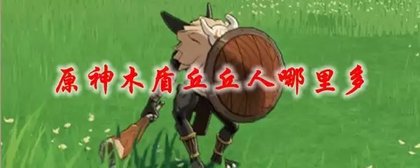 木盾丘丘人示意图