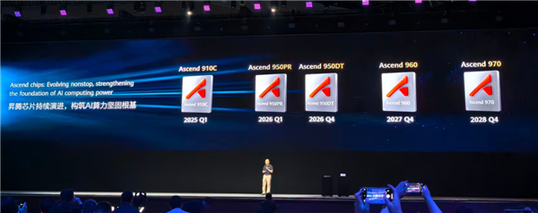 华为徐直军公布昇腾芯片路线：明年Q1推出Ascend