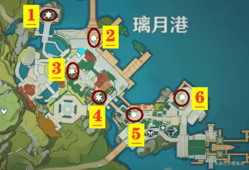 原神璃月隐藏商人位置