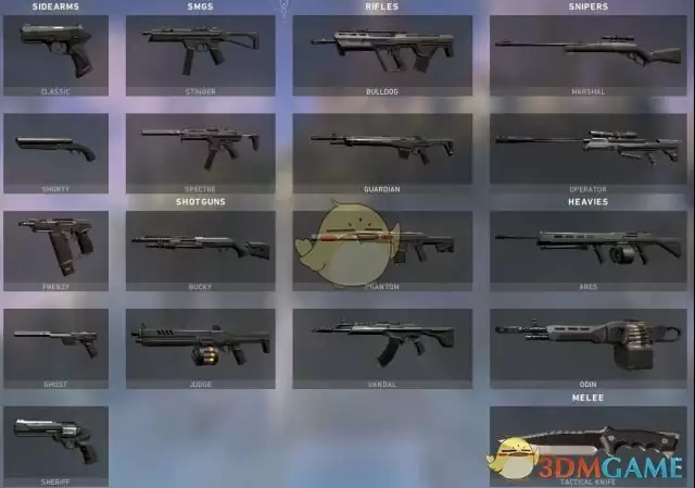 《无畏契约》武器选择