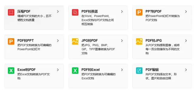 Smallpdf功能展示