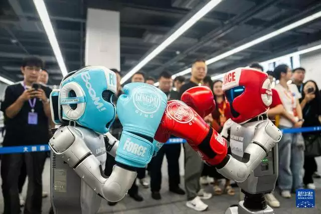 人形机器人演示