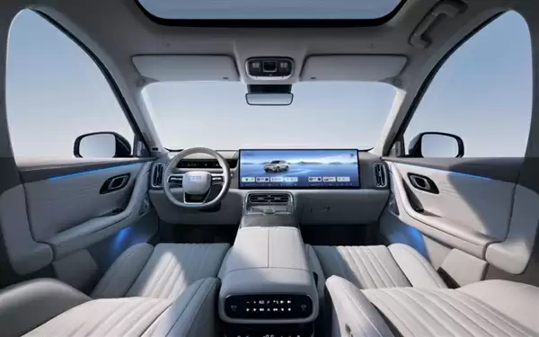 银河M9内饰全景