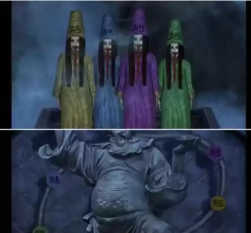 供奉阁机关图示