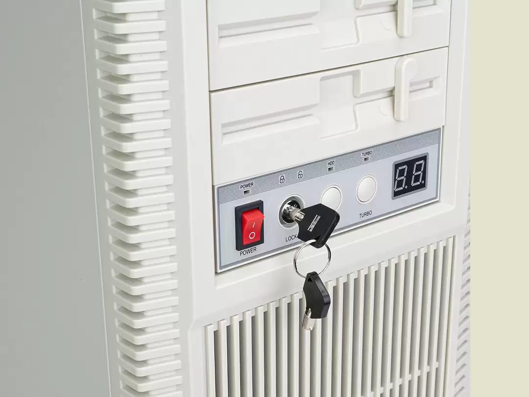 银昕推出复古米白配色塔式机箱