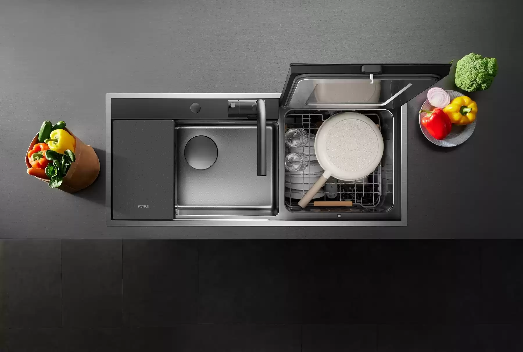 水槽洗碗机推荐：为什么说方太新一代洗碗机X20