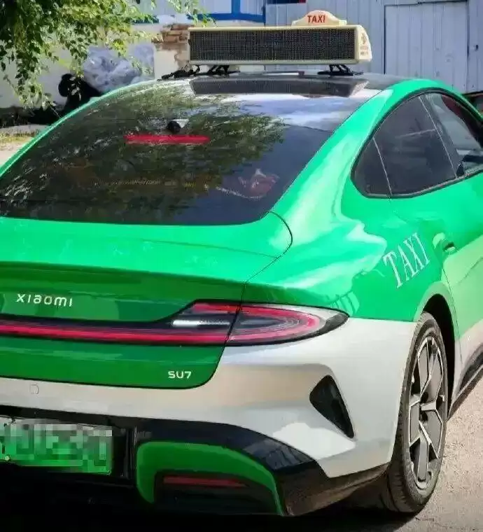 新能源出租车运营现场