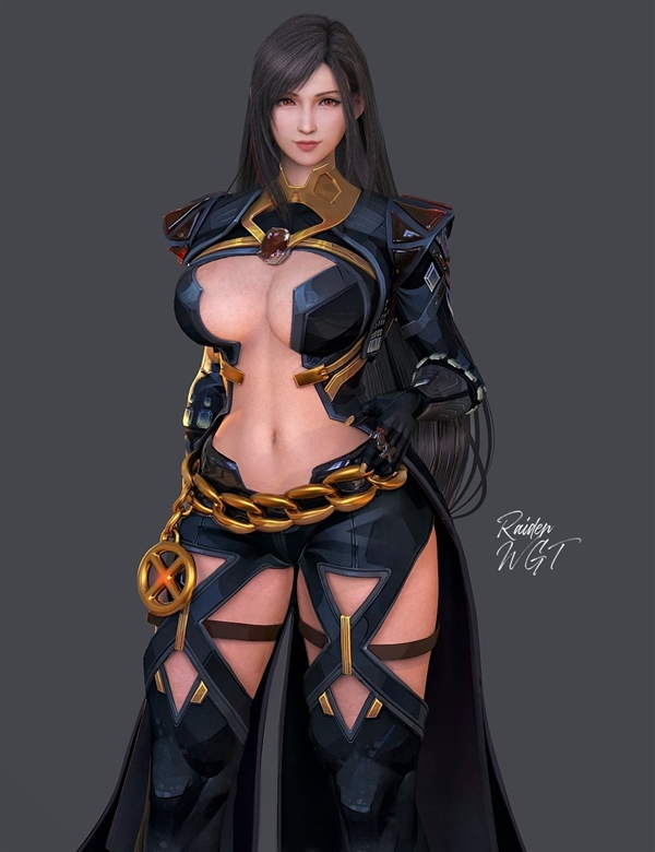 《最终幻想7》蒂法新3D美图赏
