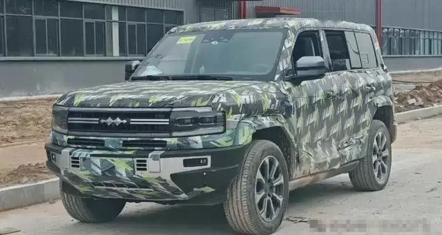 新款方程豹豹5伪装测试车