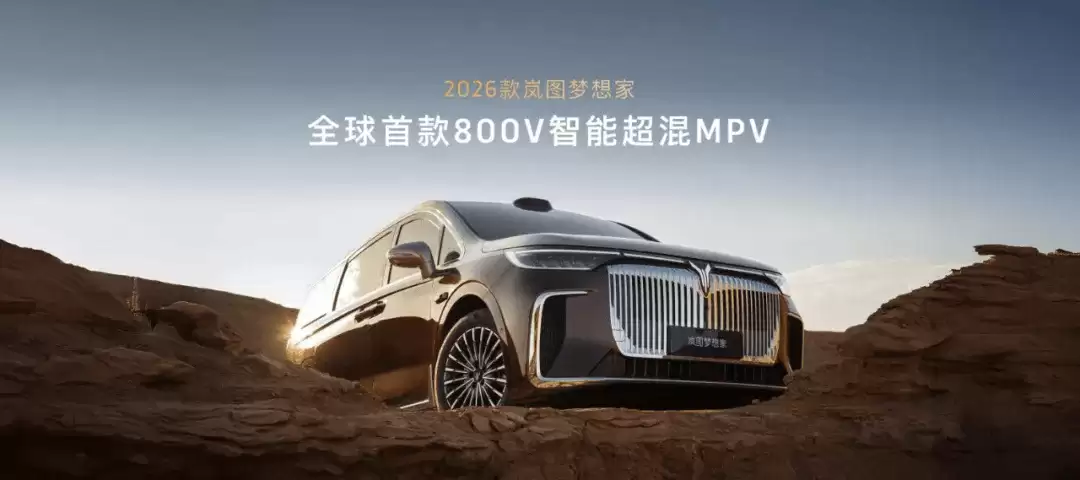 岚图梦想家外观图