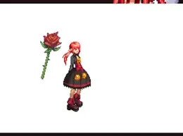 情侣佩戴爱心玫瑰武器装扮