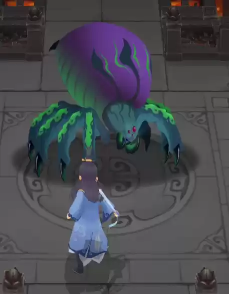 厄毒母蛛战斗截图