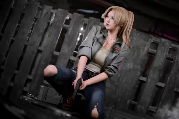 还原度超高!性感韩援Yasal最新《消逝的光芒:困兽》COS美图