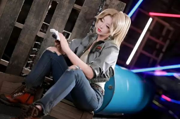 还原度超高!性感韩援Yasal最新《消逝的光芒:困兽》COS美图