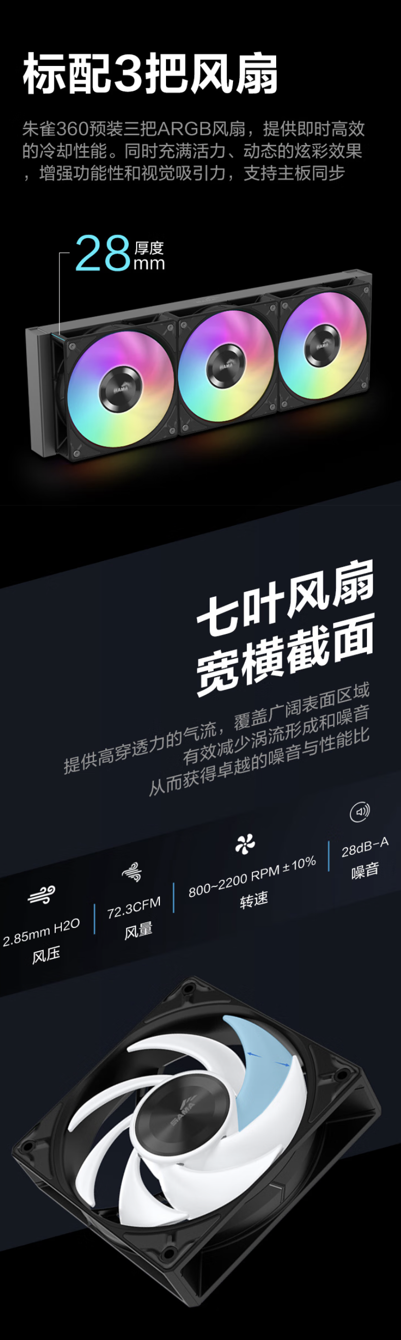 先马朱雀 360 一体式水冷散热器首销：配备侧透无限镜 ARGB 冷头，269 元