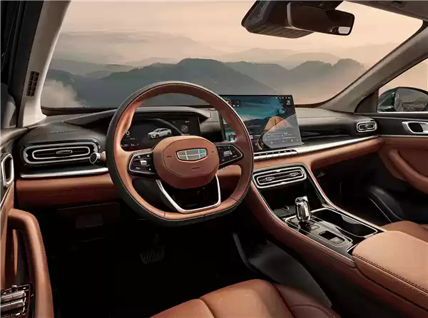 年轻人的第一辆家轿!全新吉利帝豪内饰官图发布:质感越级