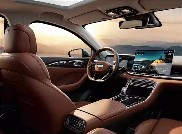 年轻人的第一辆家轿!全新吉利帝豪内饰官图发布:质感越级