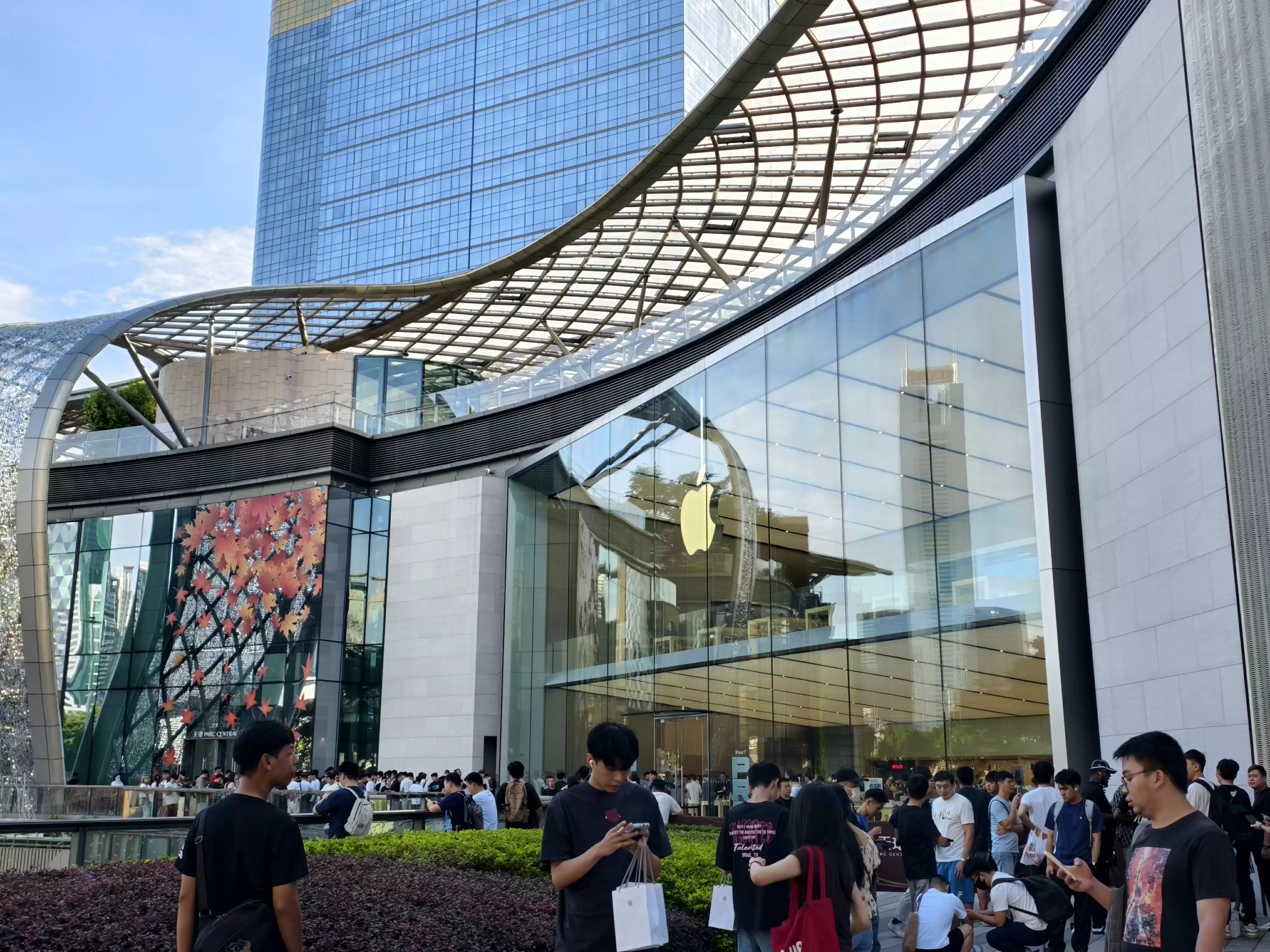 外国黄牛交易现场