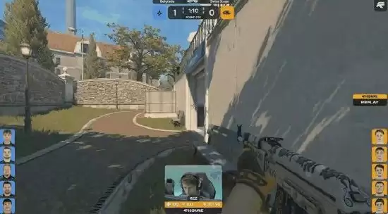 Overpass对战画面