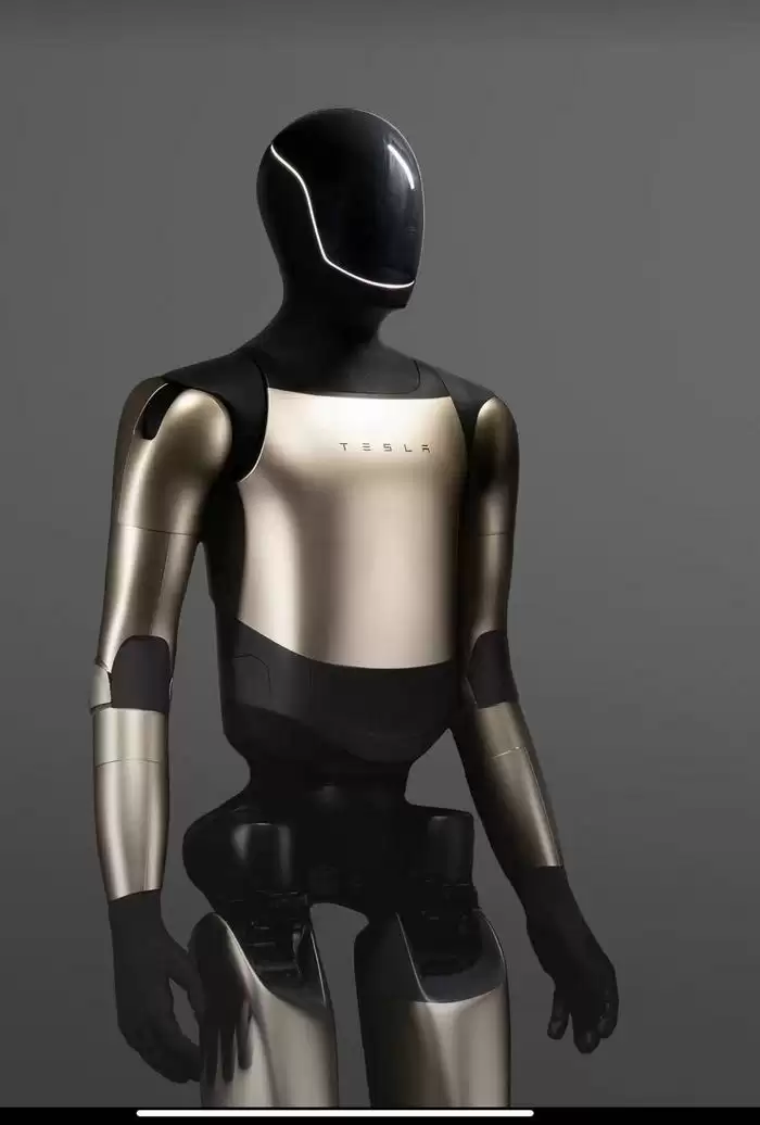 特斯拉机器人新款设计