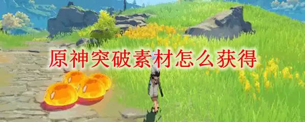 原神突破素材收集方法