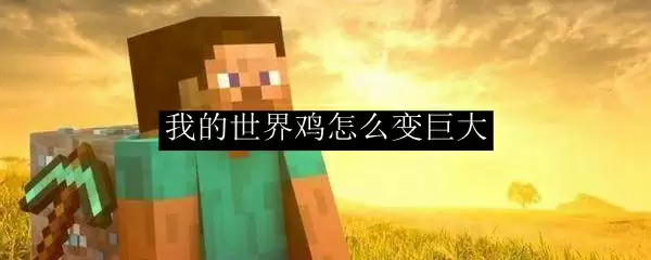 我的世界鸡体型培育