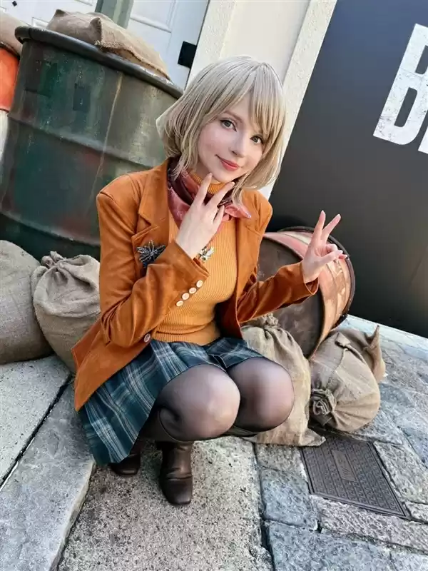 阿什莉体模Cos《合金装备3》夏娃第2弹