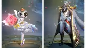 周瑜小乔情人节皮肤互动展示