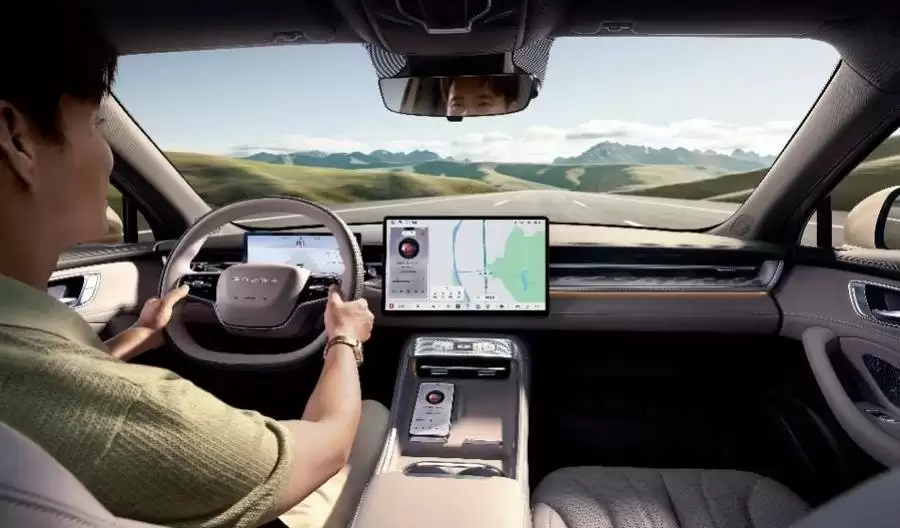 荣威M7 DMH内饰细节