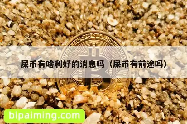 那个币有啥利好的消息吗(那个币有前途吗)