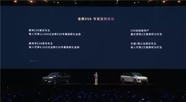 蔚来全新ES8车型