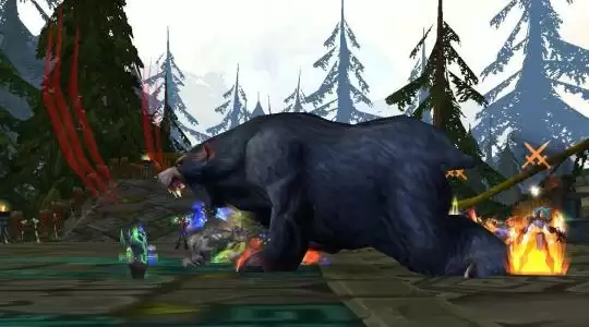 技能释放示意图